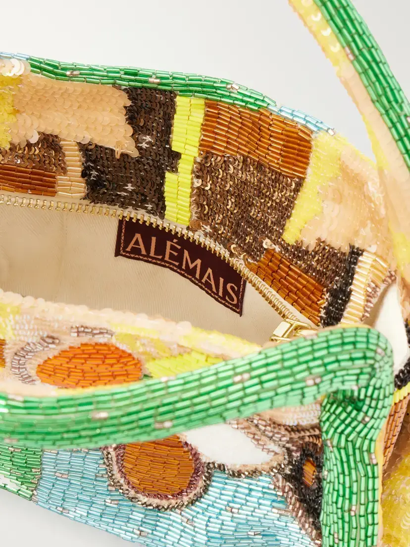 ALÉMAIS Limelight Beaded Mini Shoulder Bag | Thumbnail 6 ALÉMAIS Limelight Beaded Mini Shoulder Bag | Thumbnail 6