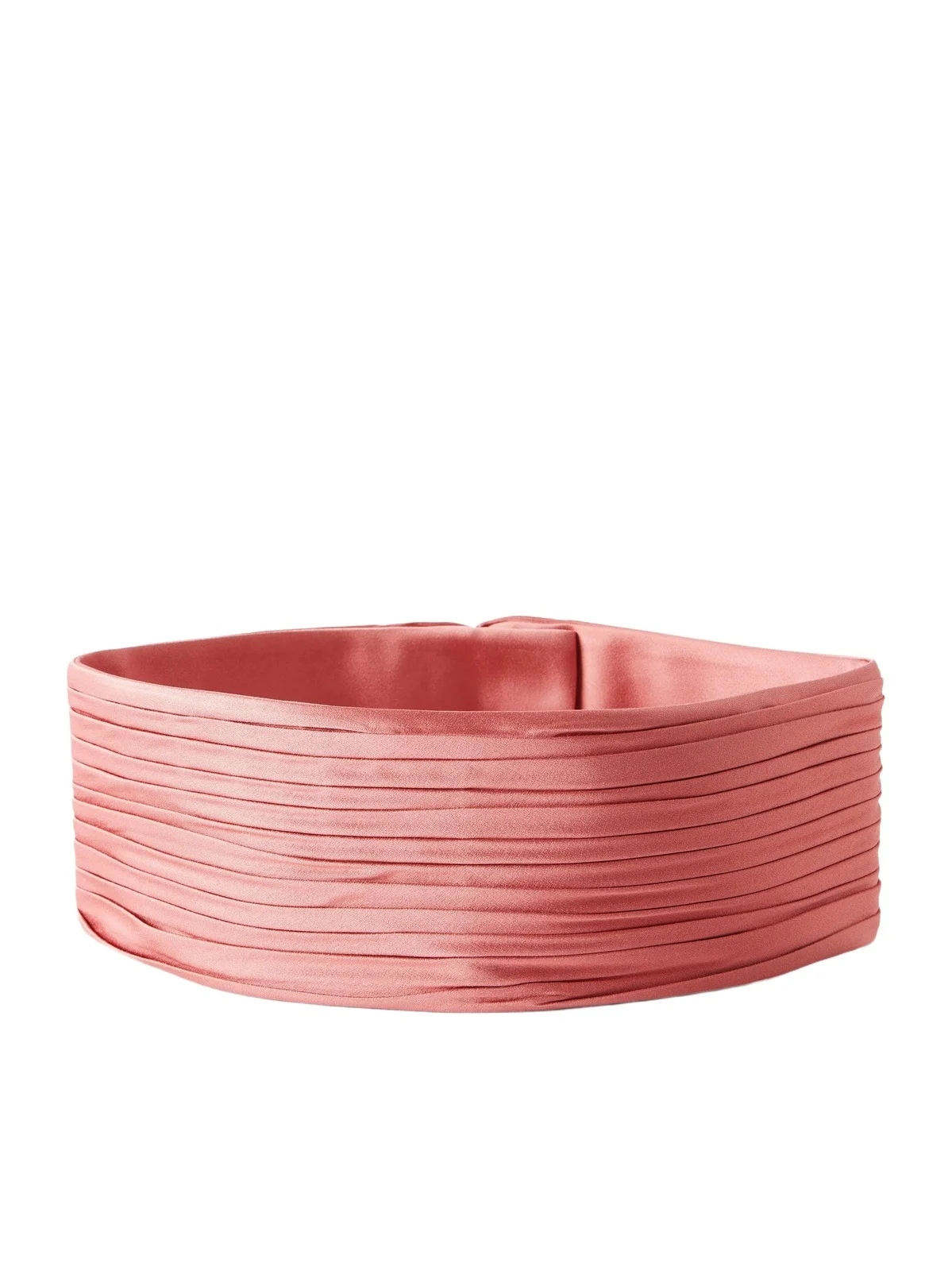 Valentino Garavani Plissé Satin Belt