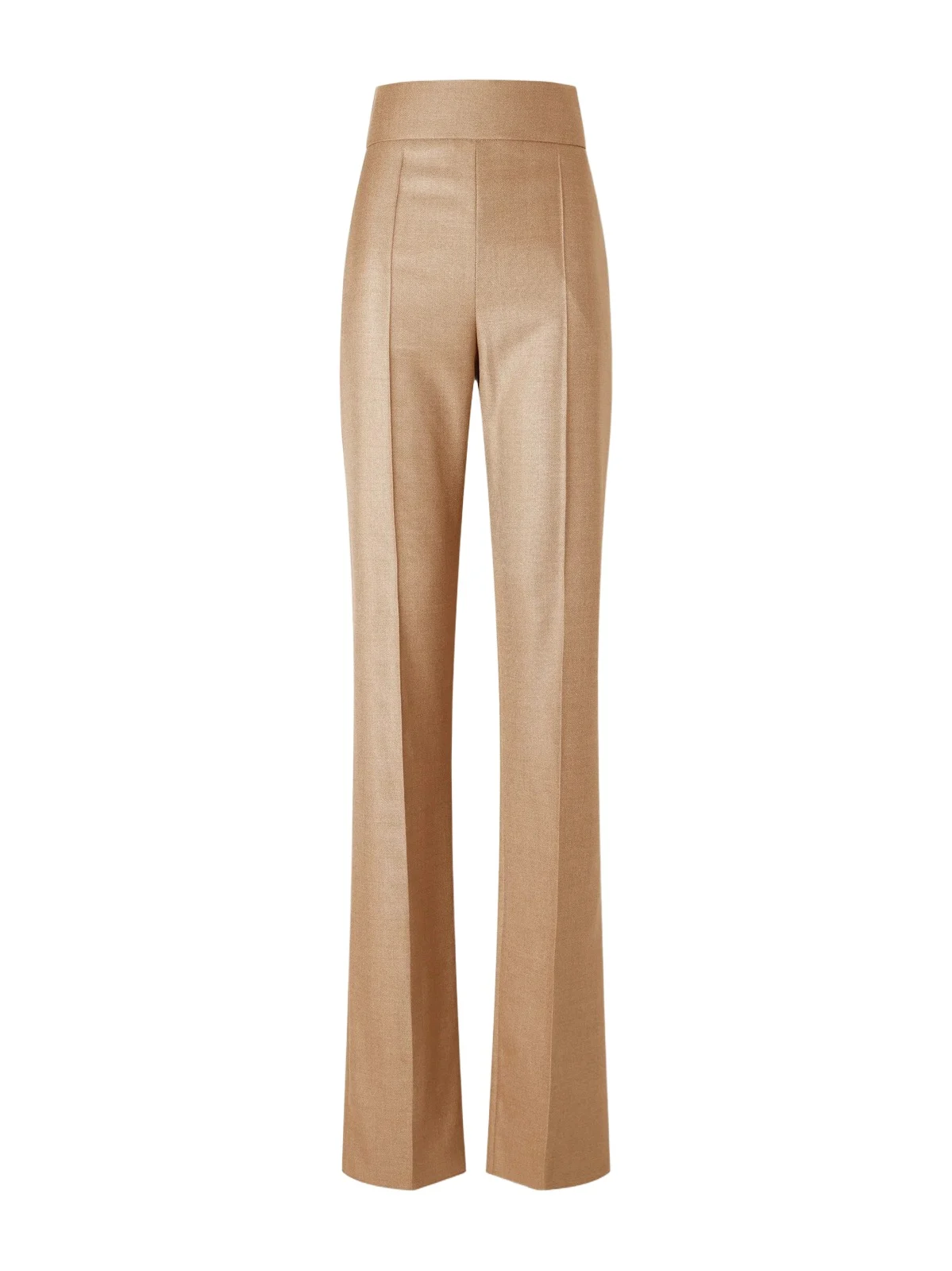 Wool And Silk-blend Straight-leg Pants