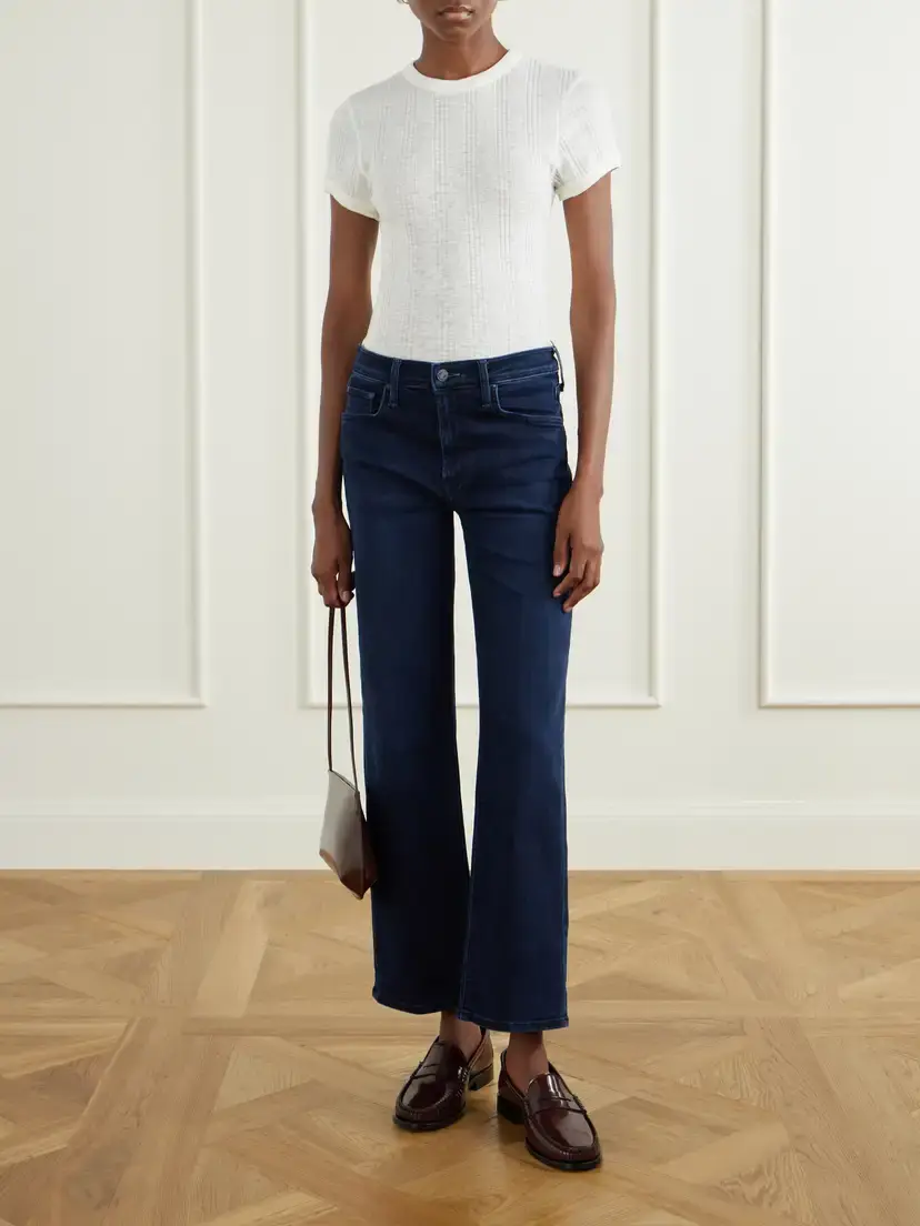 Mother The Mid Rise Rambler Zip Straight-leg Jeans | Thumbnail 2