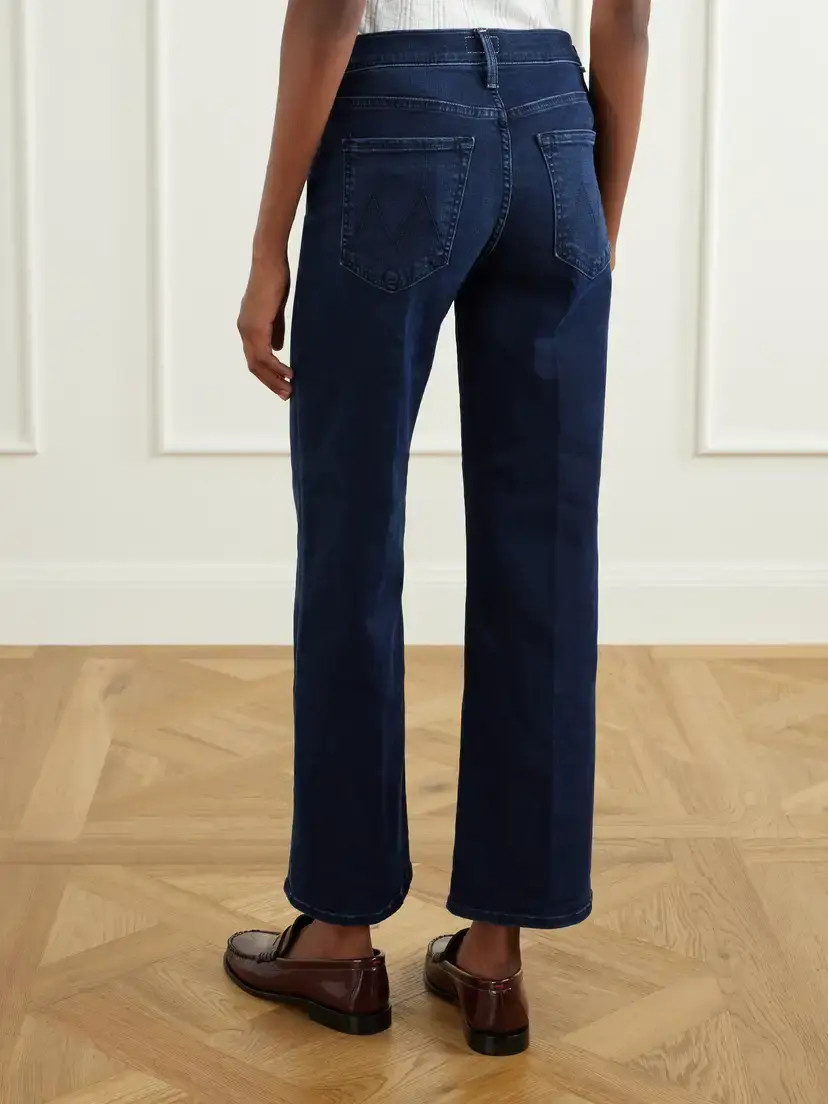 Mother The Mid Rise Rambler Zip Straight-leg Jeans | Thumbnail 3
