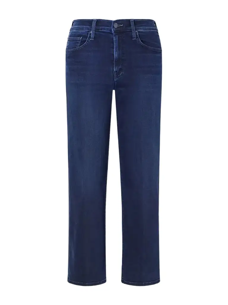 Mother The Mid Rise Rambler Zip Straight-leg Jeans