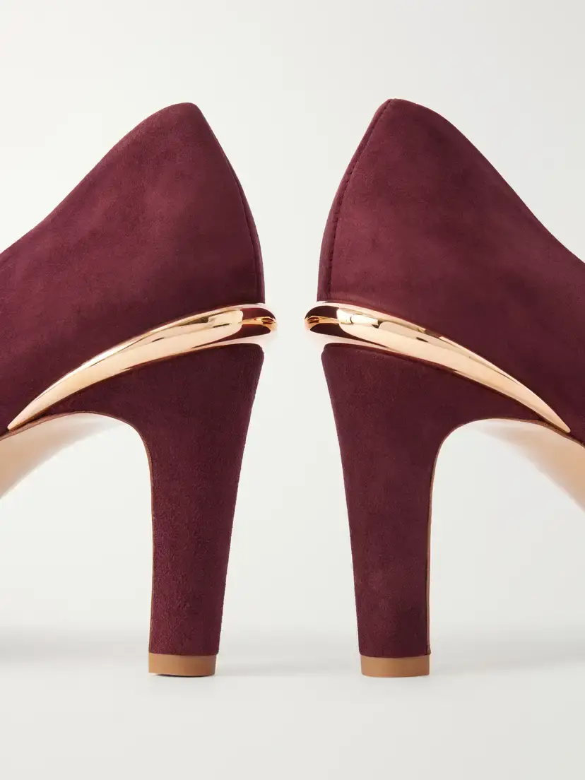 Gabriela Hearst Edwina 75 Suede Pumps | Thumbnail 5