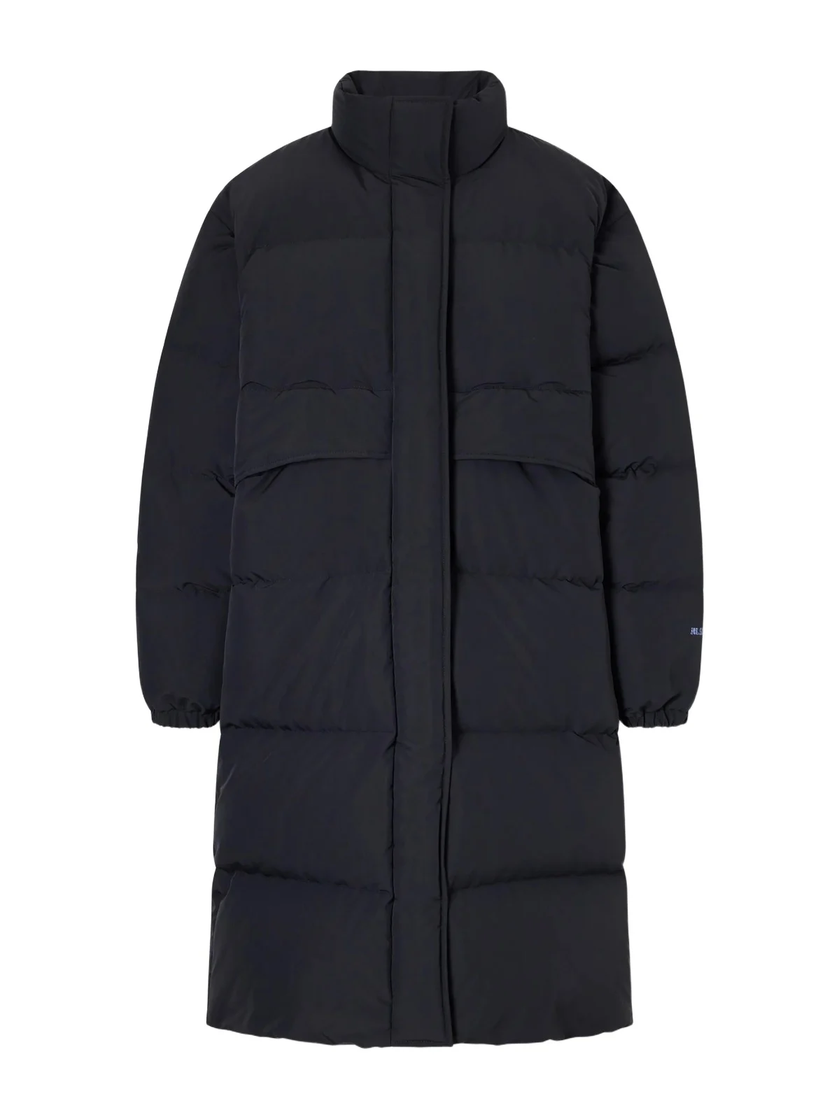 Jil Sander Logo-appliquéd Quilted Shell Down Coat
