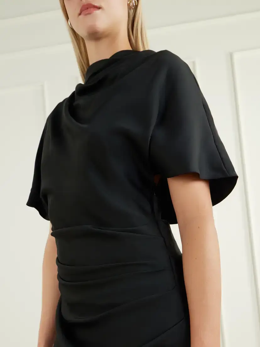 Simkhai Open-back Gathered Jersey Maxi Dress | Thumbnail 4 Simkhai Open-back Gathered Jersey Maxi Dress | Thumbnail 4