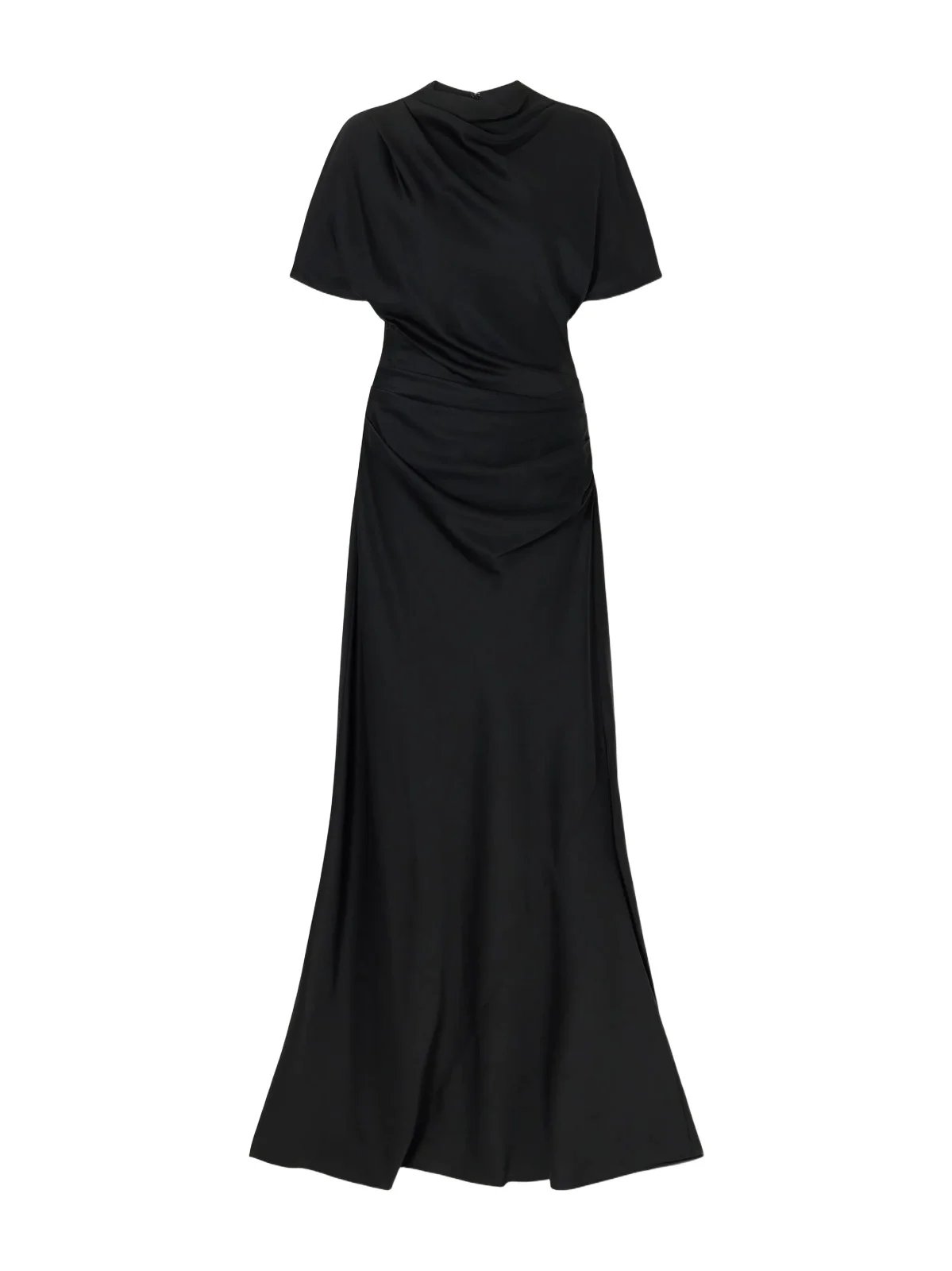 Open-back Gathered Jersey Maxi Dress Open-back Gathered Jersey Maxi Dress