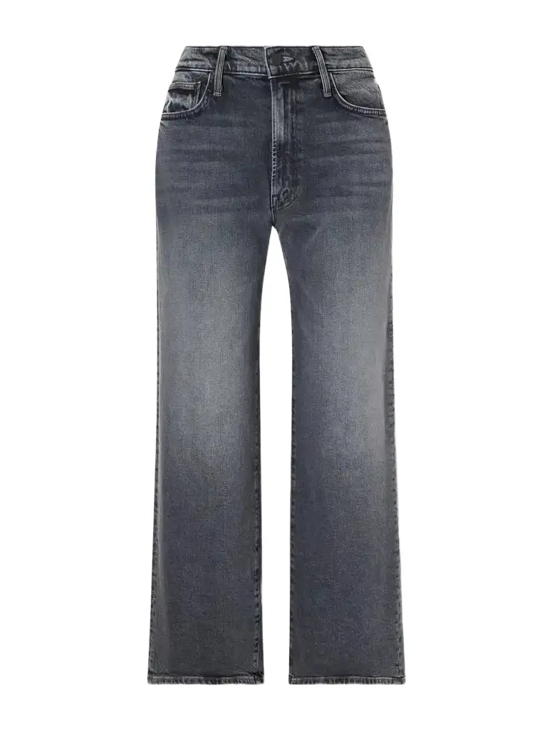 Mother The Dodger Flood Cropped Mid-rise Straight-leg Jeans | Image 1 Mother The Dodger Flood Cropped Mid-rise Straight-leg Jeans | Image 1