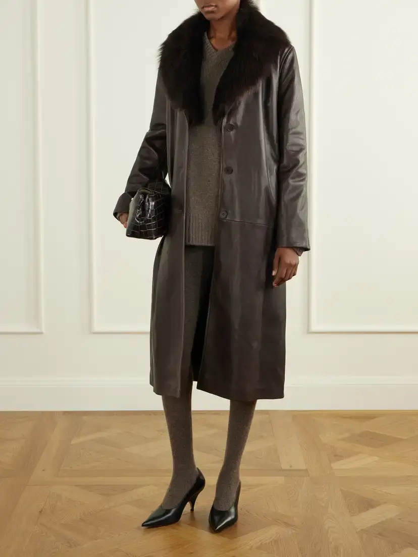 Nour Hammour Jude Oversized Cashmere And Wool-blend Sweater - Brown | Thumbnail 2 Nour Hammour Jude Oversized Cashmere And Wool-blend Sweater - Brown | Thumbnail 2