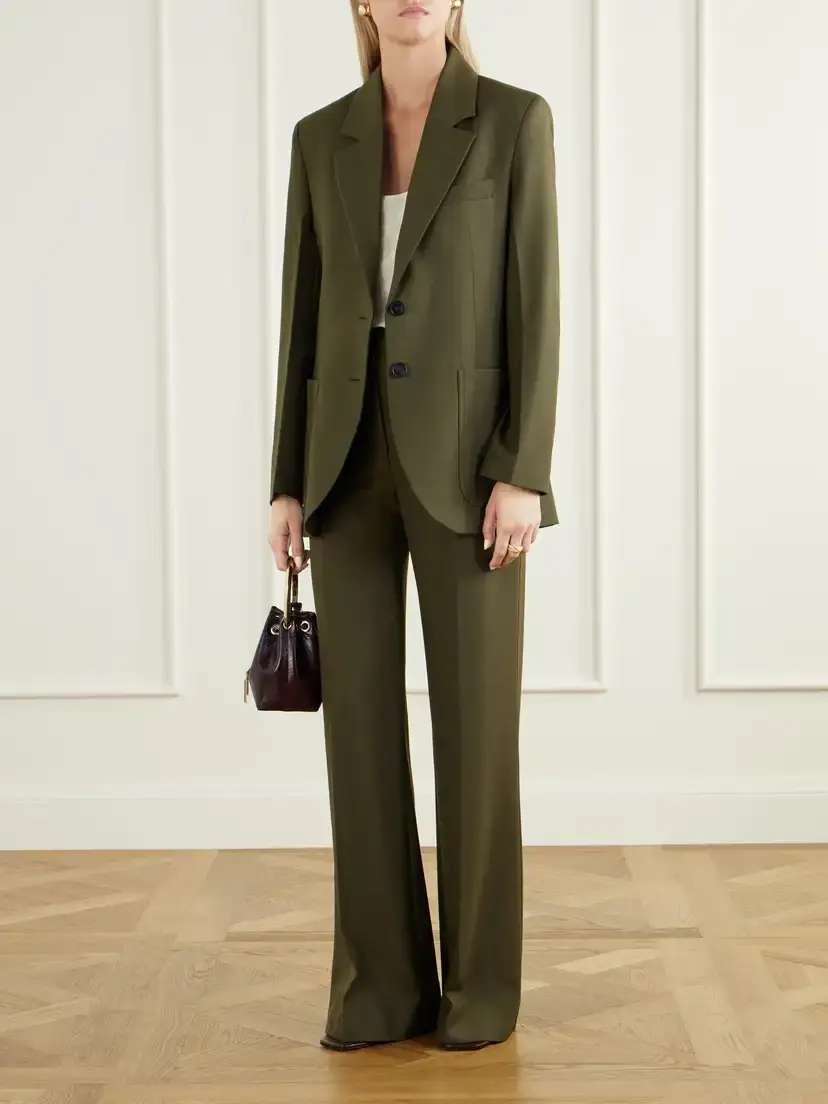 Victoria Beckham Katherine Twill Blazer | Thumbnail 2
