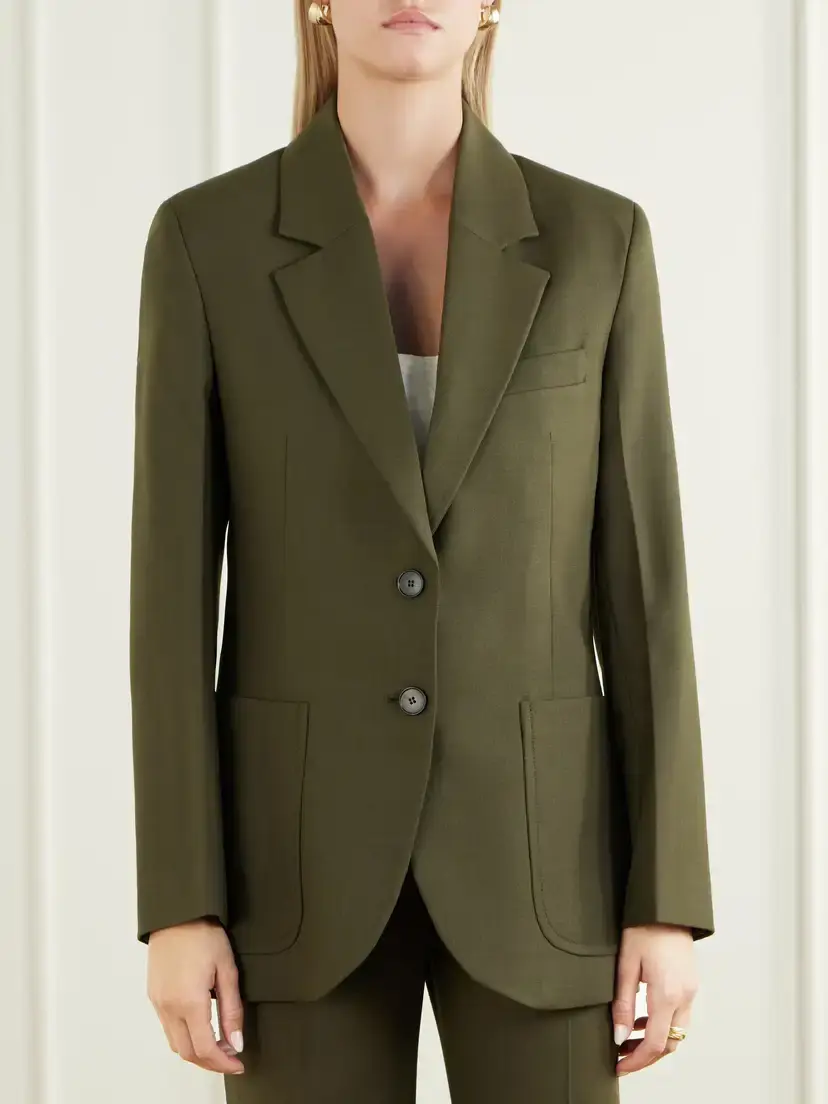 Victoria Beckham Katherine Twill Blazer | Thumbnail 3