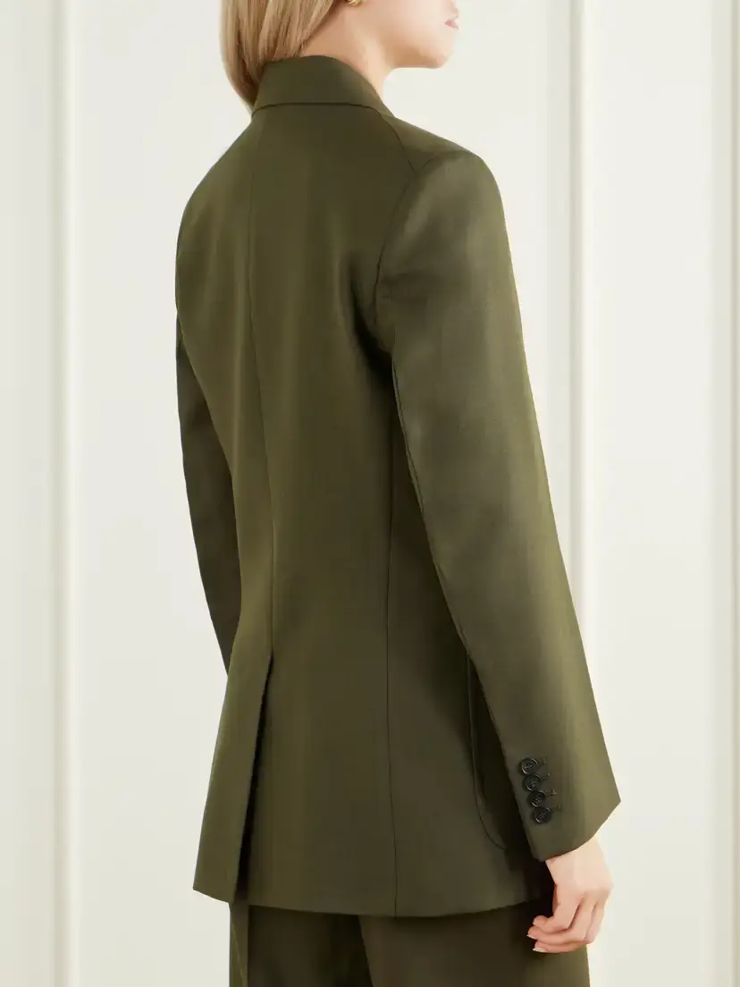 Victoria Beckham Katherine Twill Blazer | Thumbnail 4