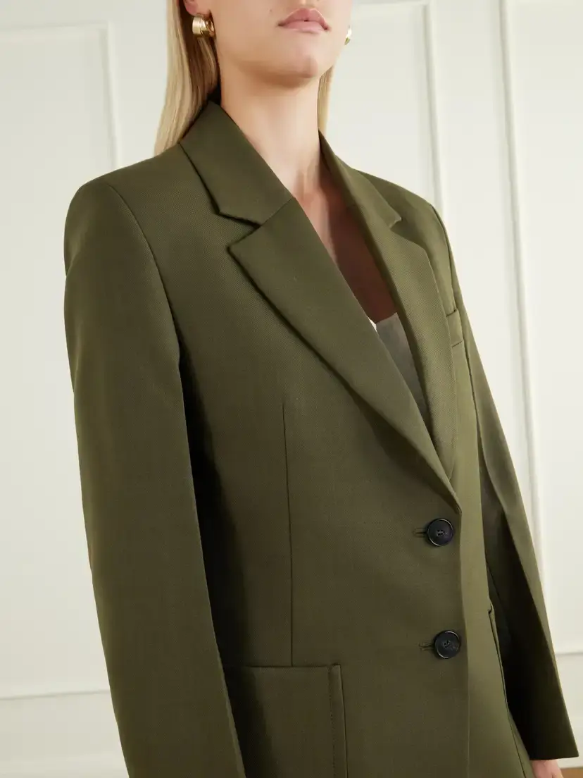 Victoria Beckham Katherine Twill Blazer | Thumbnail 5