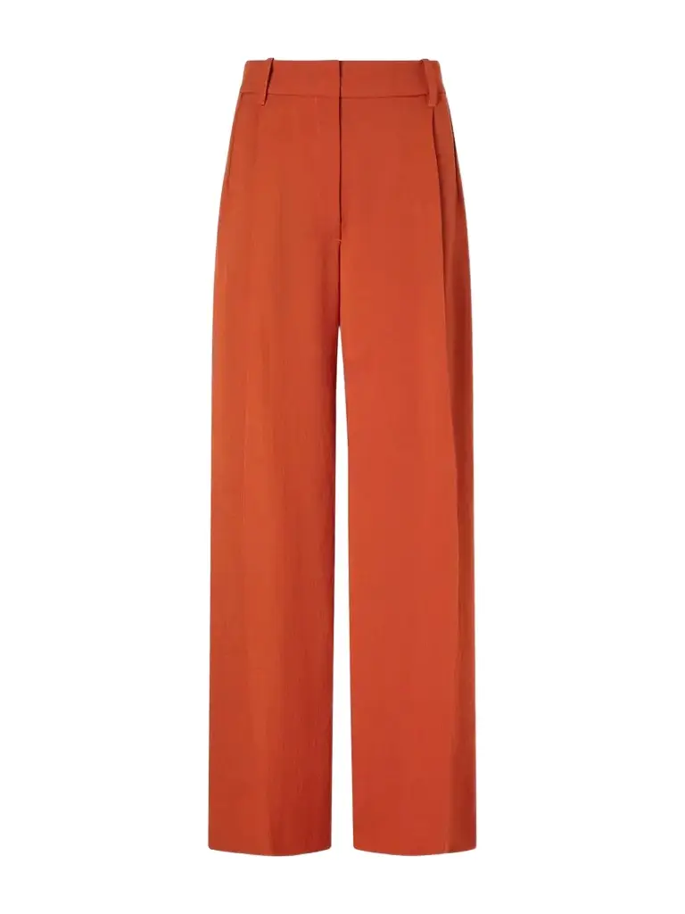 Galvan Roman High-rise Crepe Straight-leg Pants | Image 1 Galvan Roman High-rise Crepe Straight-leg Pants | Image 1