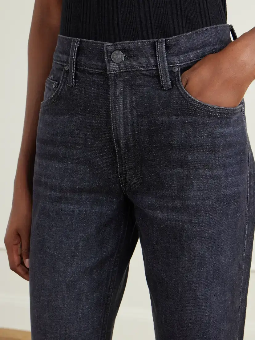 Mother The Reifler Stretch Mid-rise Straight-leg Jeans | Thumbnail 5
