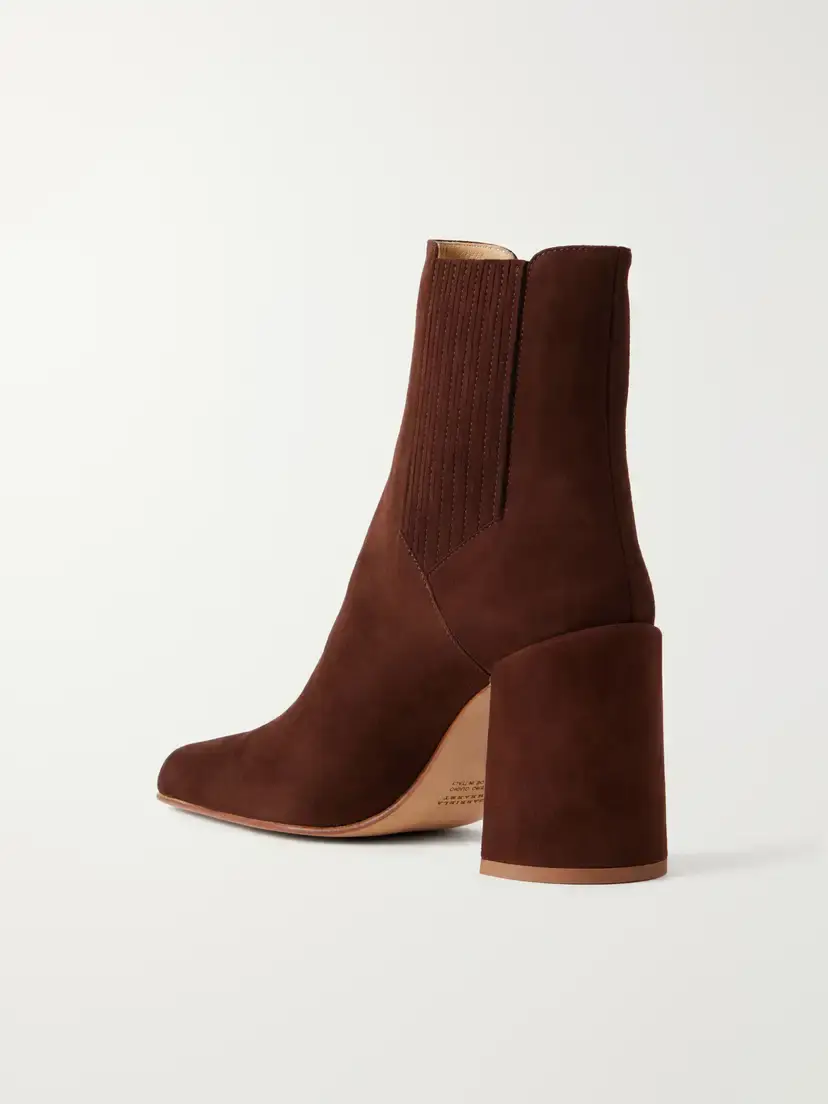 Gabriela Hearst Luke 90 Suede Ankle Boots | Thumbnail 3 Gabriela Hearst Luke 90 Suede Ankle Boots | Thumbnail 3
