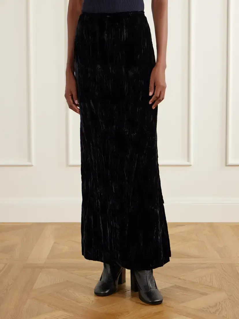 ANNA SUI Velvet Maxi Skirt | Thumbnail 3 ANNA SUI Velvet Maxi Skirt | Thumbnail 3