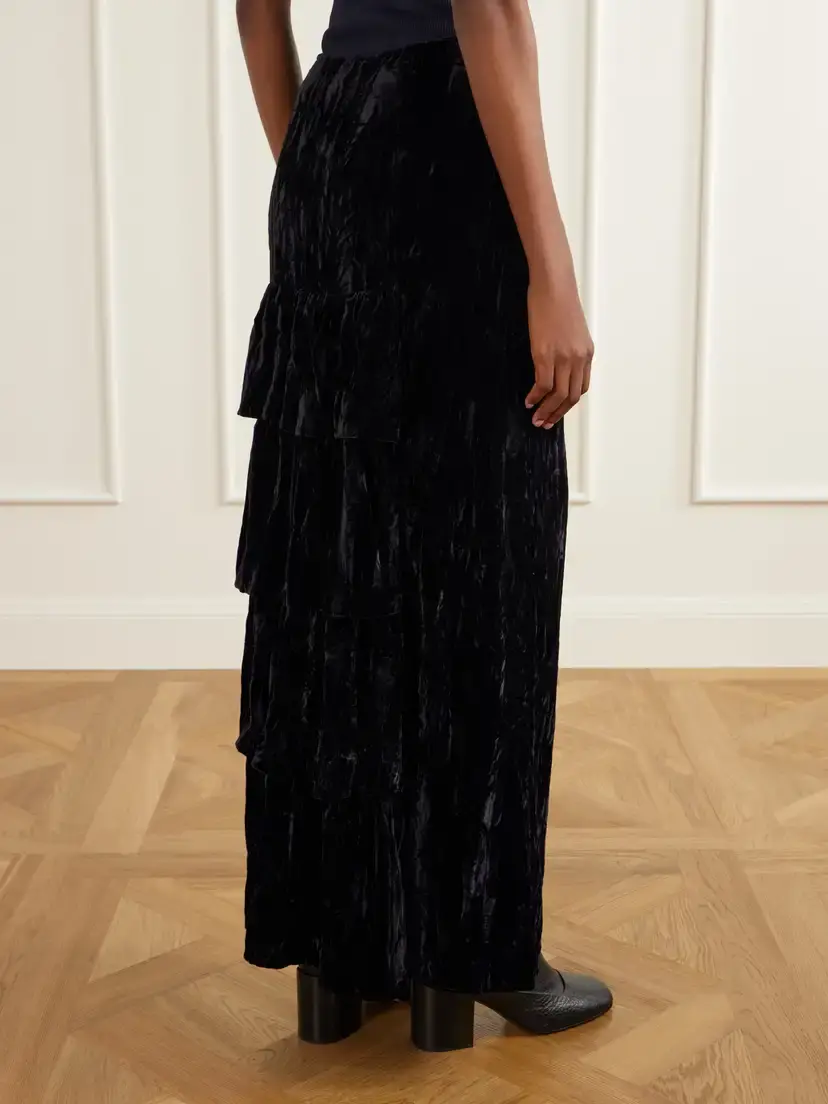 ANNA SUI Velvet Maxi Skirt | Thumbnail 4 ANNA SUI Velvet Maxi Skirt | Thumbnail 4