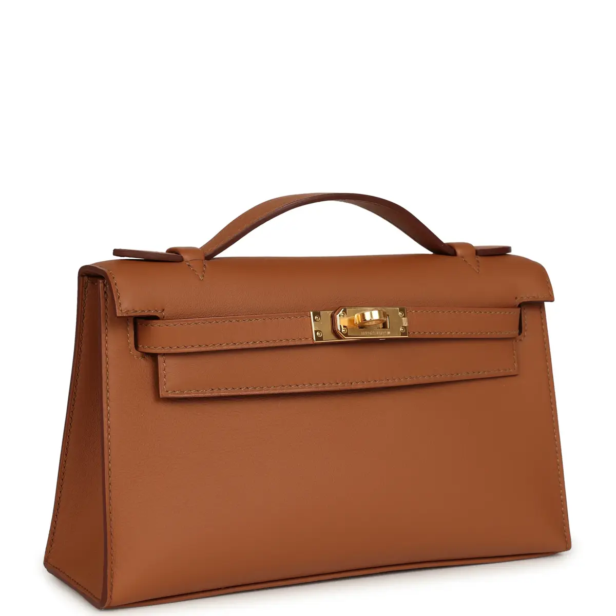 HERMÈS Hermes Special Order (HSS) Kelly Pochette Gold Swift Gold Hardware | Thumbnail 2