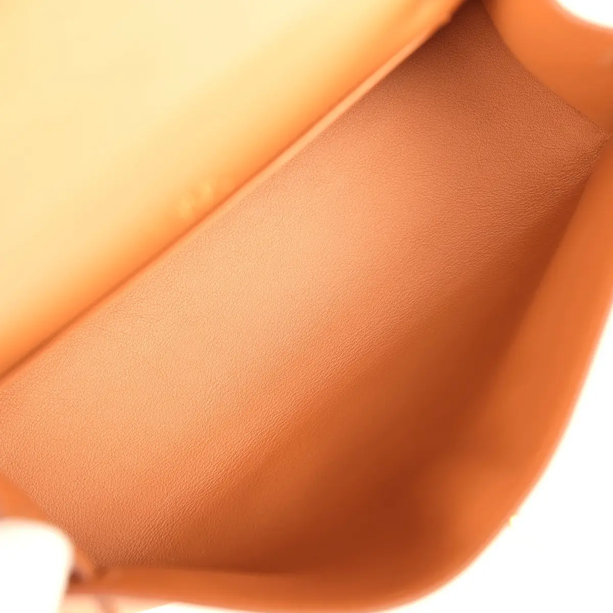 HERMÈS Hermes Special Order (HSS) Kelly Pochette Gold Swift Gold Hardware | Thumbnail 8