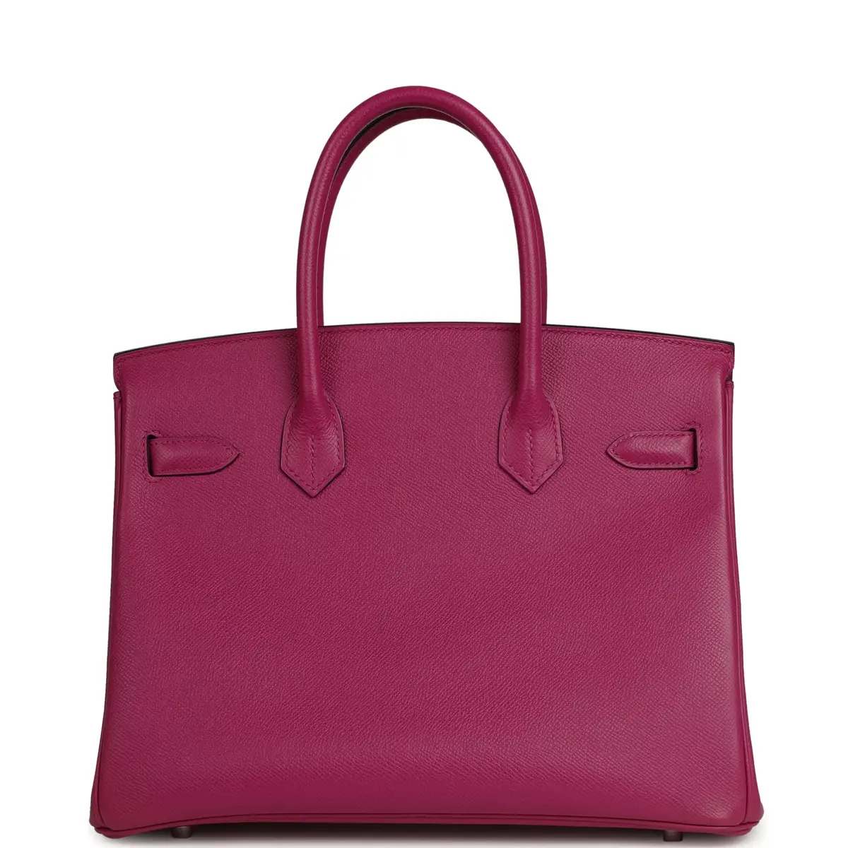 HERMÈS Pre-owned Hermes Birkin 30 Rose Pourpre Epsom Palladium Hardware | Thumbnail 4 HERMÈS Pre-owned Hermes Birkin 30 Rose Pourpre Epsom Palladium Hardware | Thumbnail 4