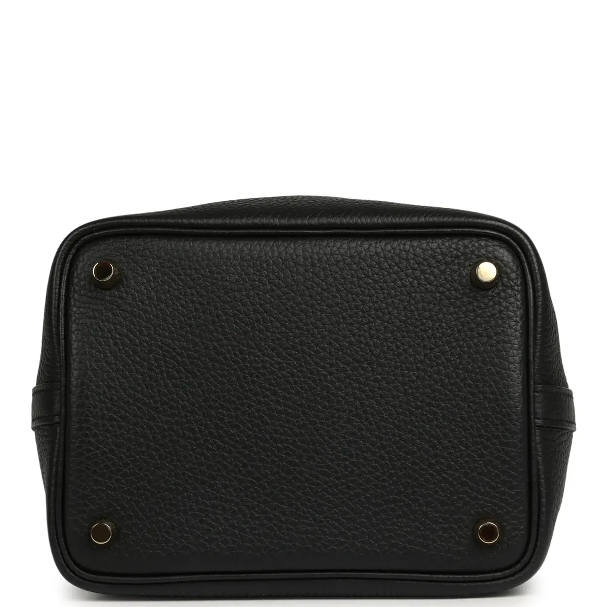 HERMÈS Pre-owned Hermes Picotin Lock 18 Black Clemence Gold Hardware | Thumbnail 6 HERMÈS Pre-owned Hermes Picotin Lock 18 Black Clemence Gold Hardware | Thumbnail 6