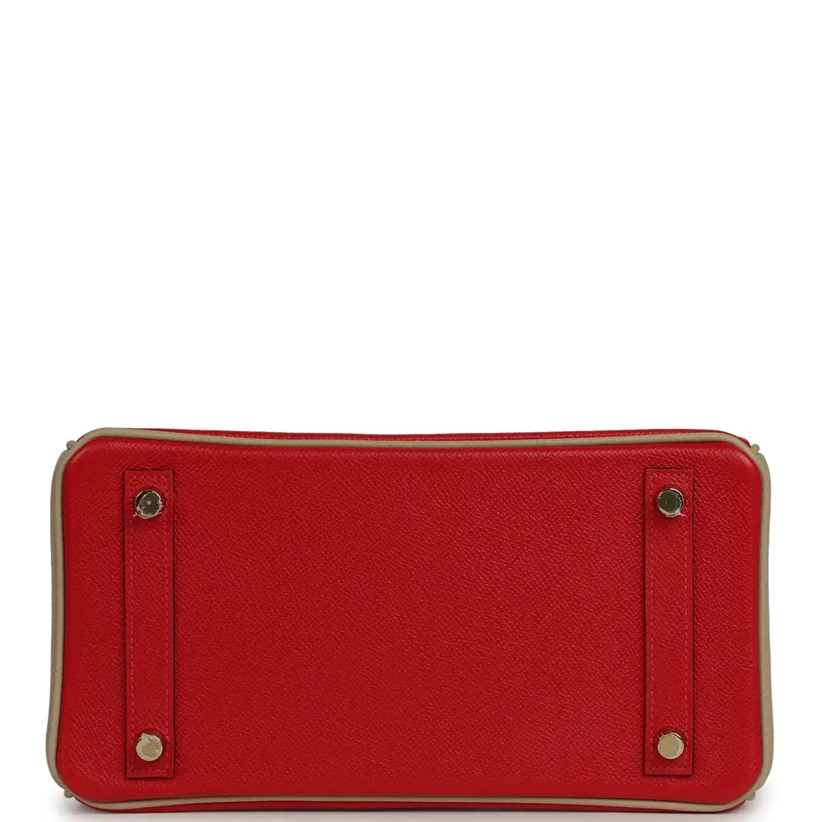 HERMÈS Pre-owned Hermes Special Order (HSS) Birkin 25 Rouge Casaque, Trench Epsom Gold Hardware | Thumbnail 6 HERMÈS Pre-owned Hermes Special Order (HSS) Birkin 25 Rouge Casaque, Trench Epsom Gold Hardware | Thumbnail 6