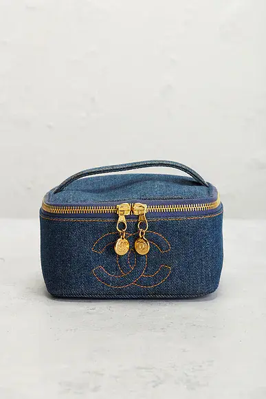 Chanel Chanel Denim Vanity Case | Thumbnail 2 Chanel Chanel Denim Vanity Case | Thumbnail 2