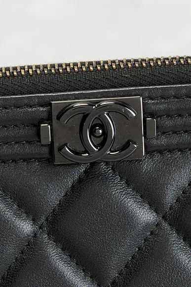 Chanel Chanel Lambskin Boy O Case Clutch | Thumbnail 6 Chanel Chanel Lambskin Boy O Case Clutch | Thumbnail 6