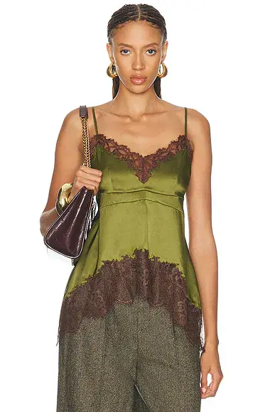 Staud Lina Silk Top