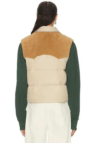 Miu Miu Tela Tec Piumino Pelle Vest | Thumbnail 4 Miu Miu Tela Tec Piumino Pelle Vest | Thumbnail 4