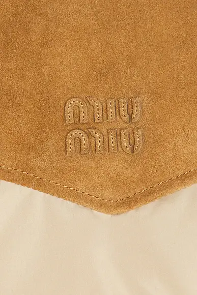 Miu Miu Tela Tec Piumino Pelle Vest | Thumbnail 6 Miu Miu Tela Tec Piumino Pelle Vest | Thumbnail 6