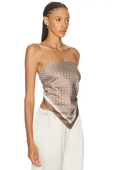 SEROYA Hark Satin Top | Thumbnail 2