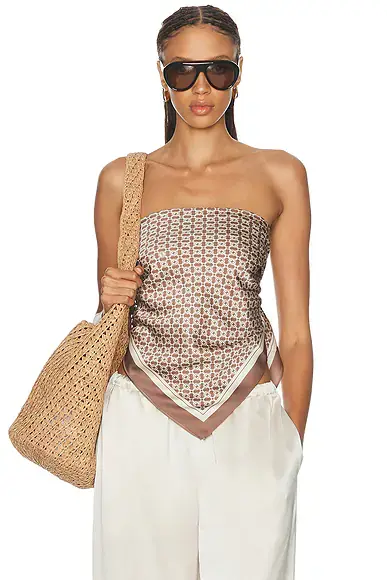 SEROYA Hark Satin Top