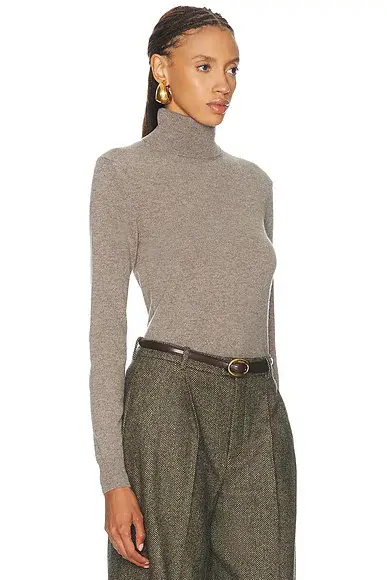 Saint Laurent Cashmere Turtleneck Sweater | Thumbnail 2 Saint Laurent Cashmere Turtleneck Sweater | Thumbnail 2