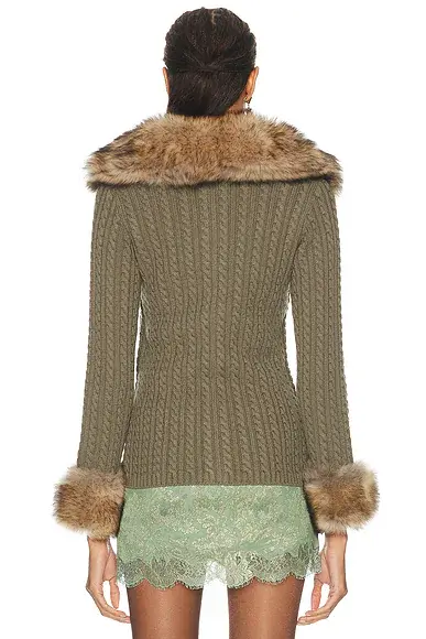 Saint Laurent Cashmere Cardigan | Thumbnail 3