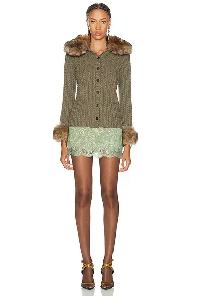 Saint Laurent Cashmere Cardigan | Thumbnail 4