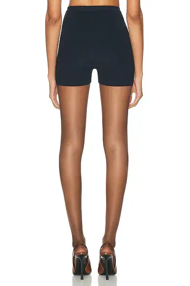 Saint Laurent Knit Biker Short | Thumbnail 4 Saint Laurent Knit Biker Short | Thumbnail 4