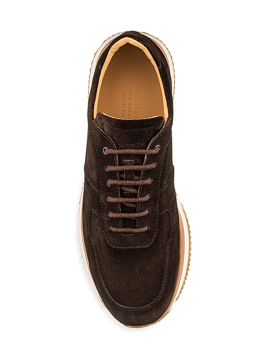 To Boot New York Men's Fanning Suede Low-Top Sneakers | Thumbnail 3