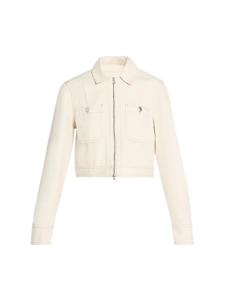 Veronica Beard Women's Patty Crop Denim Jacket