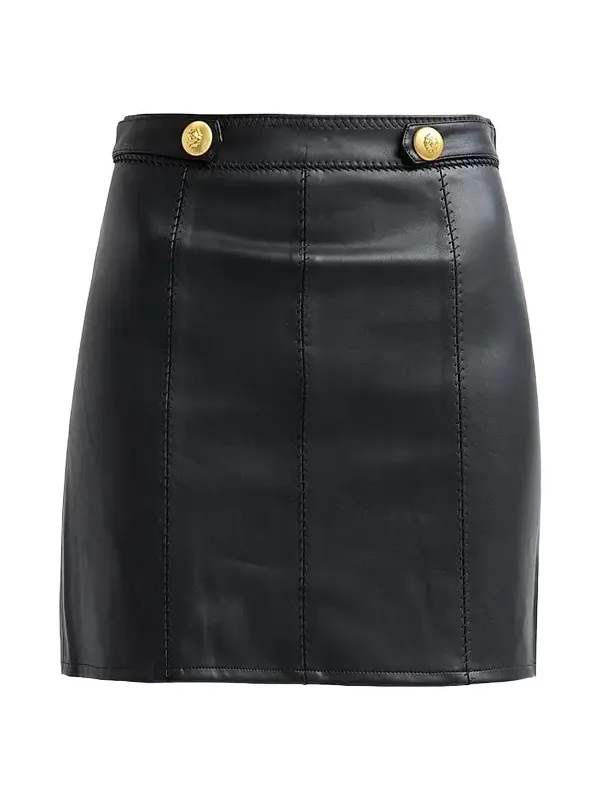Women's Arlena Faux-Leather Mini Skirt