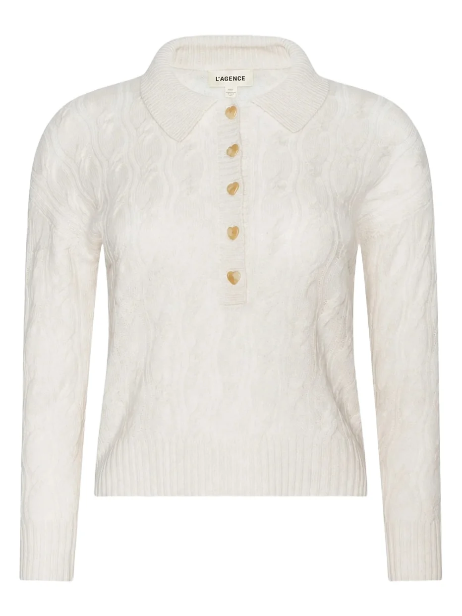Women's Cable-Knit Wool Sweater Women's Cable-Knit Wool Sweater