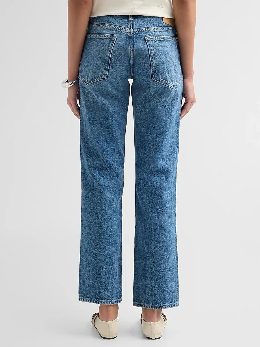 rag & bone Women's Harlow Low-Rise Straight-Leg Jeans | Thumbnail 3 rag & bone Women's Harlow Low-Rise Straight-Leg Jeans | Thumbnail 3