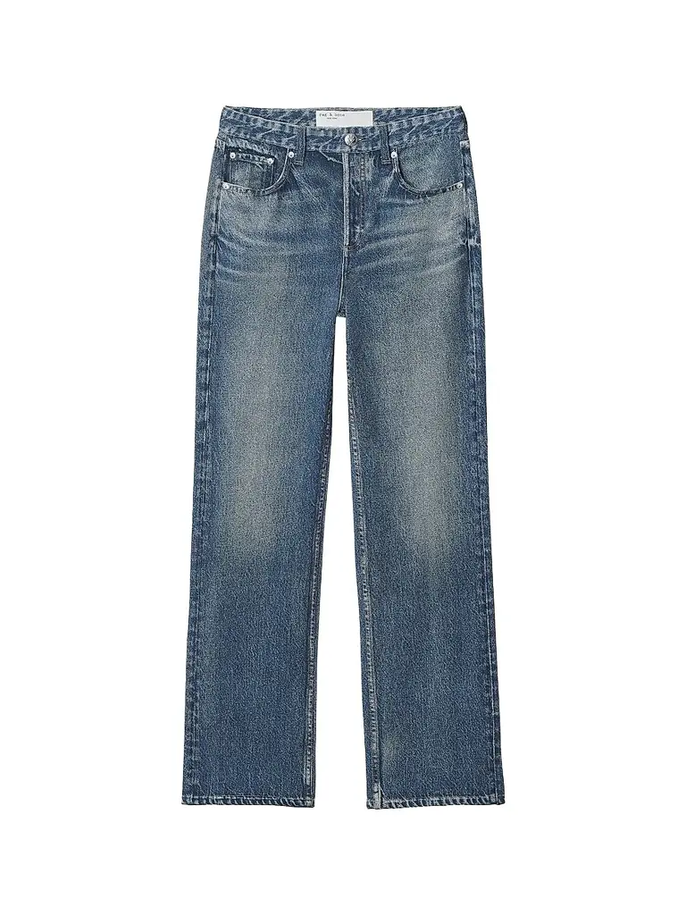 rag & bone Women's rb Miramar Shea Terry Straight-Leg Pants