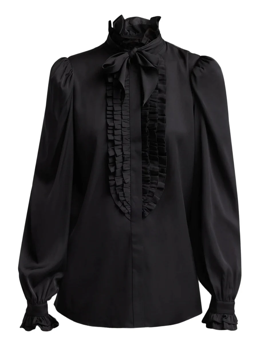 Women's North Silk Gerogette Blouse Women's North Silk Gerogette Blouse