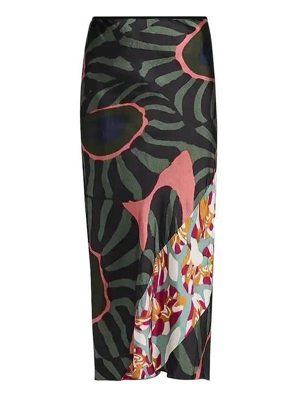 Dries Van Noten Women's Sati Abstract Midi Skirt