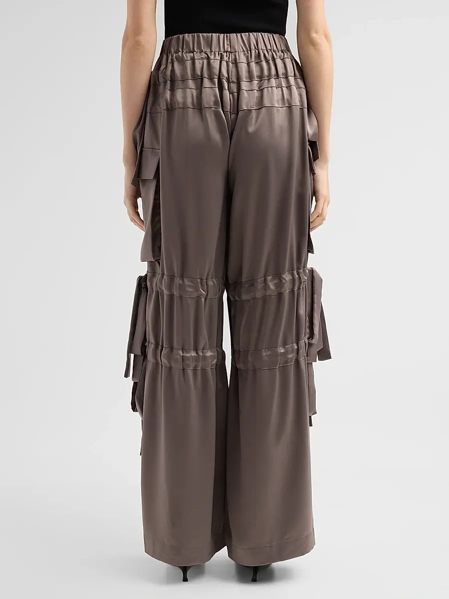 Aknvas Women's Odin Satin Trousers | Thumbnail 3 Aknvas Women's Odin Satin Trousers | Thumbnail 3