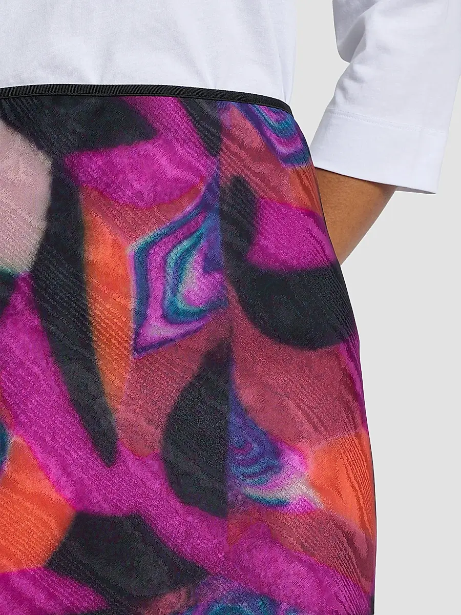 Dries Van Noten Women's Sati Abstract Midi Skirt | Thumbnail 5