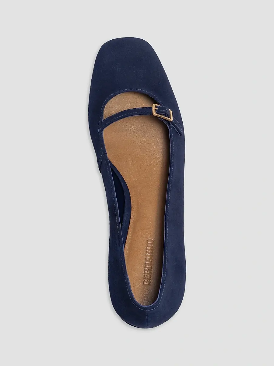 Bernardo Women's Amelie Block Heel Mary Jane Pumps | Thumbnail 3 Bernardo Women's Amelie Block Heel Mary Jane Pumps | Thumbnail 3