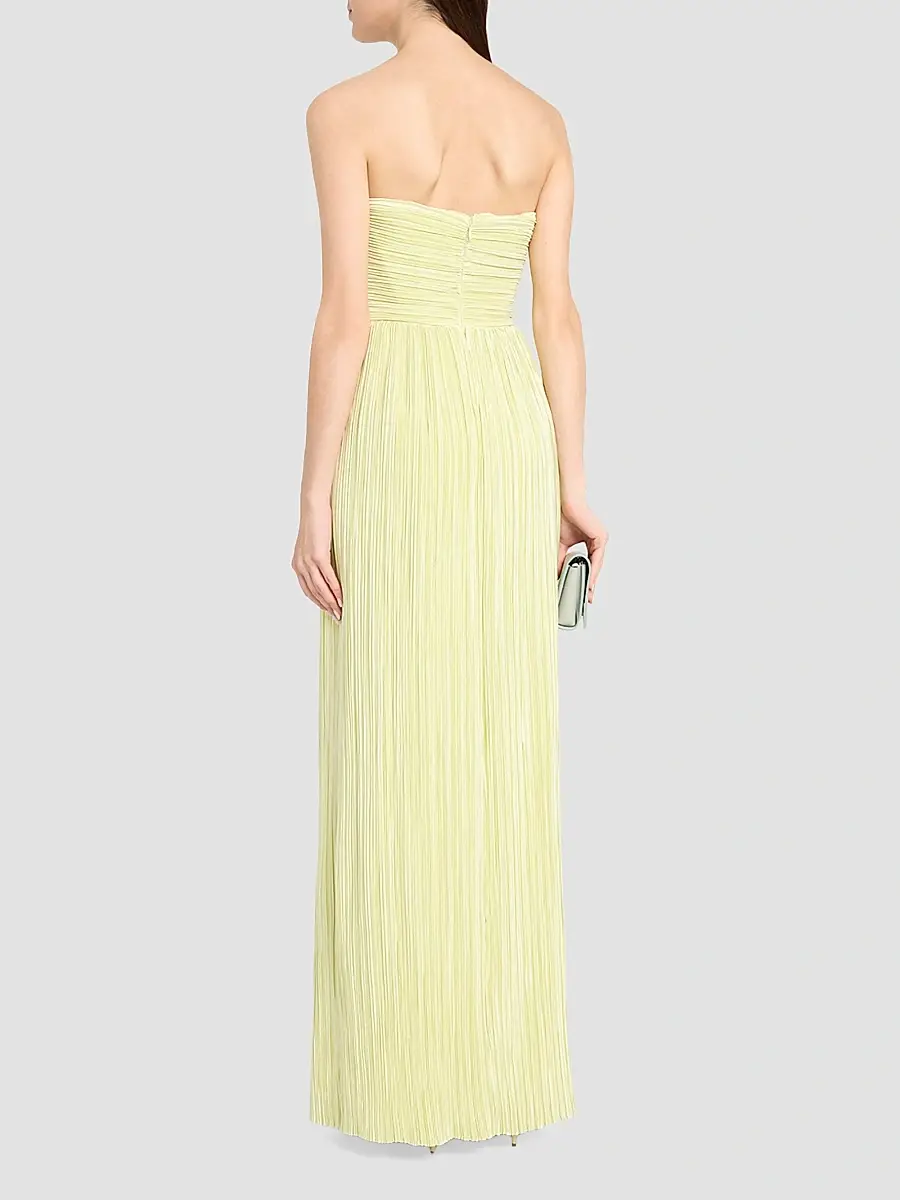 As It May Women's Liora Pleated Strapless Gown | Thumbnail 3 As It May Women's Liora Pleated Strapless Gown | Thumbnail 3