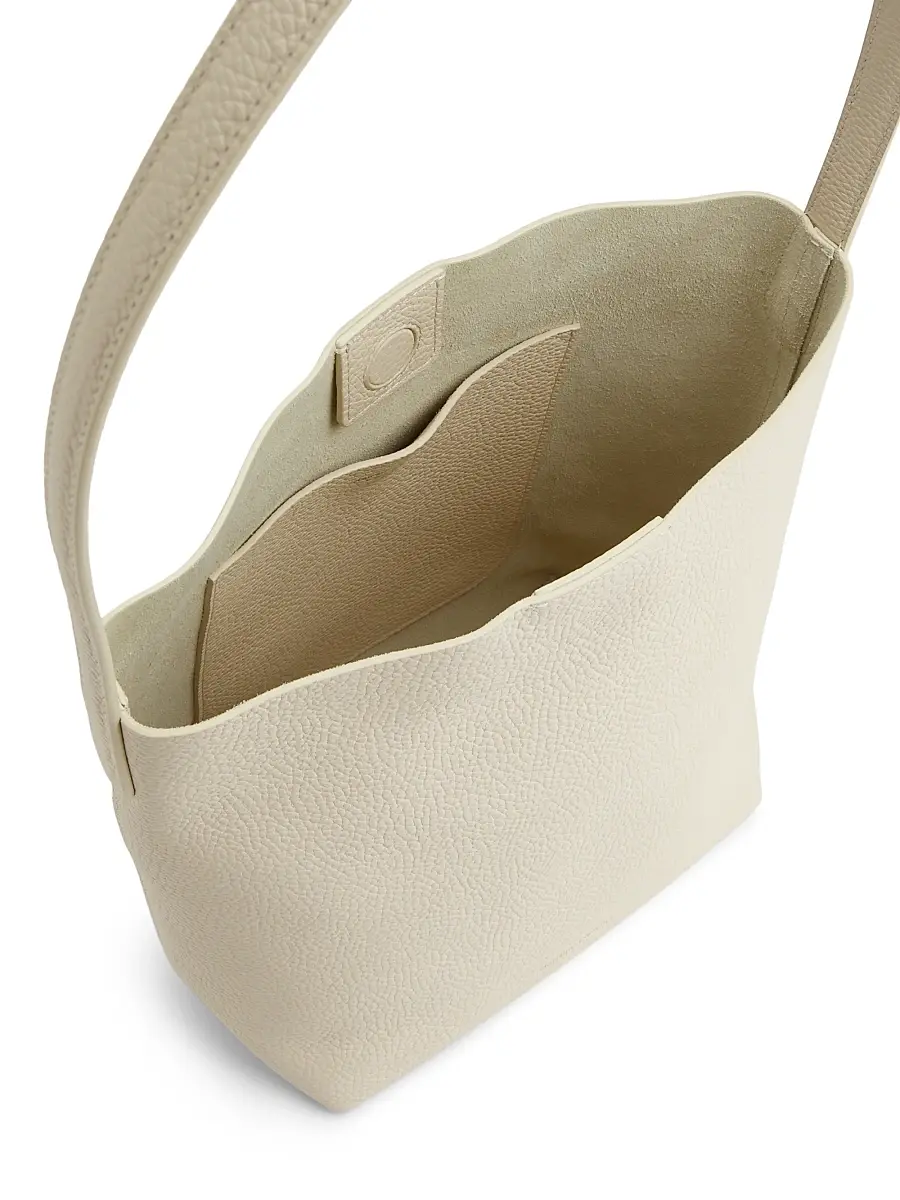 MANSUR GAVRIEL Women's Mini Everyday Cabas Leather Shoulder Bag | Thumbnail 4